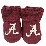 Alabama Crimson Tide Two Feet Ahead幼児ベビー新生児スクリプト" A "ソックスブーティ