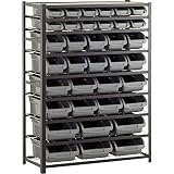 Edsal 36 Bin Storage Rack - 44in.W x 16in.D x 57in.H, Model# UR4416BIN36 by EDSAL