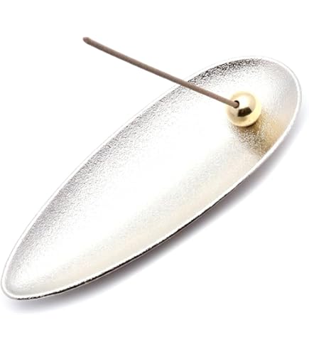 ハンドメイド☆シルバー(950)☆香立 Amazon｜お香立て(シルバー)線香立て お香立て 御洒落 お香たて