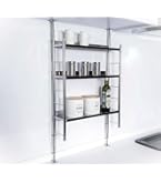 突っ張り式調味料ラック 3段 ステンレス製 燕三条 日本製 Amazon｜燕三条 ステンレス 調味料ラック ワイド 日本製