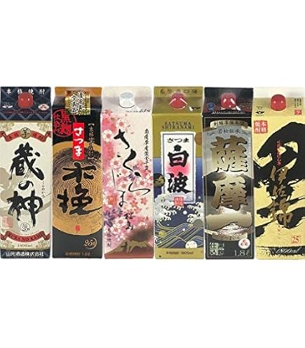 麦焼酎1.8×6本　飲み比べセット 麦焼酎1.8×6本 飲み比べセット 楽天市場】麦 焼酎 飲み比べセット 6本