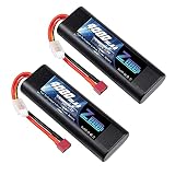 ゼエエ Zeee 2S リポバッテリー lipo battery 4000mAh 7.4V 50C Tプラグ付き RCバッテリー ラジコン製品バッテリー RCカー用 RCトラック用など 2パック