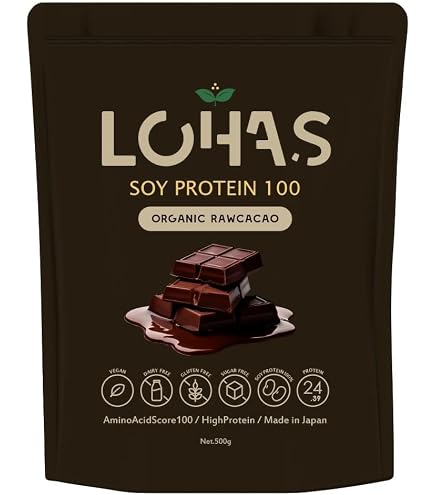 Amazon | ロハス ソイプロテイン (ハイチョコレート) 300g 人工甘味料