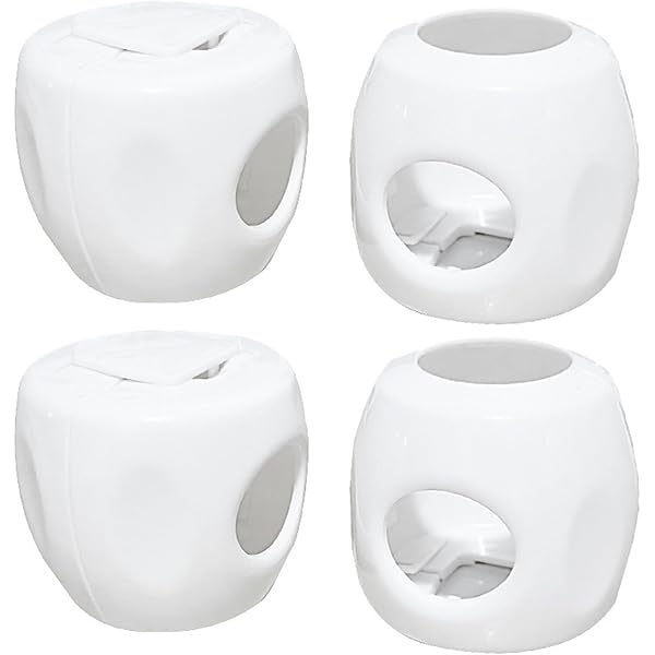 kamabocoです！　ノブおまとめ Amazon.co.jp: 丸ノブ用 ドアノブ安全カバー 2/4個セット
