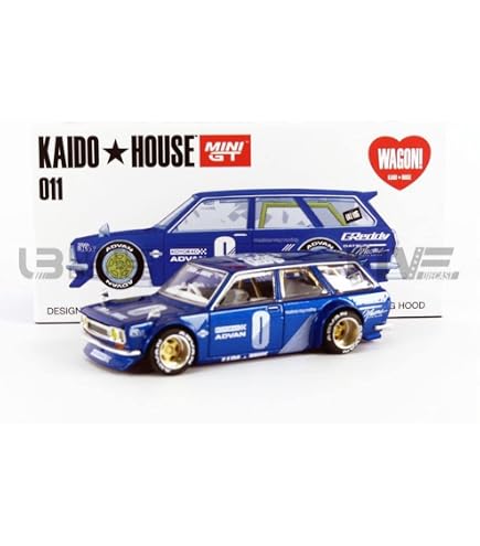 Amazon | MINI GT 1:64 Scale Model KAIDO HOUSE - DATSUN 510 WAGON