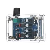 Weytoll ヘッドホンアンプモジュール 47 Amp DIY NE5532 Hi-Fiヘッドフォンアンプキット、トランスペアレントハウジングDC9V-18V