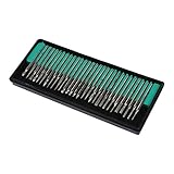 Hommy 30個 ダイヤモンド バリ グリッツ 回転工具 ドリルビット 3ミリメートルシャンク