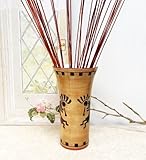VASE KOKOPELLI 11-3/4H [並行輸入品]