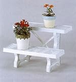 フラワースタンド ヒナ2段 450 ホワイト