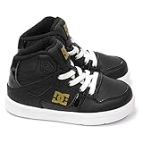 [ディーシーシュー] DC SHOES DT164006 トドラーズ リバウンドハイ BO(Black／MetallicGold) 16.0cm