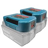 互換ラボ MAKITA 対応 バッテリー USB アダプター ベルトホルダー 18V 互換LAB 互換ラボ 互換バッテリー 対応 急速充電 スマホ PC タブレット PD QC 3.0 パワーデリバリー クイックチャージ (2個)
