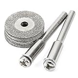 1セット12個入り カットオフホイール 研磨カッター ロータリー切削ブレードディスク ミニ電動グラインダー　直径16mm