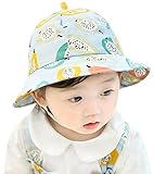 GEMVIE ベビー用ハット つば広 赤ちゃんキャップ サファリハット キッズ 帽子 子供 果物 女の子 男の子 紫外線 UVカット 日よけ 日焼け止め ピンク