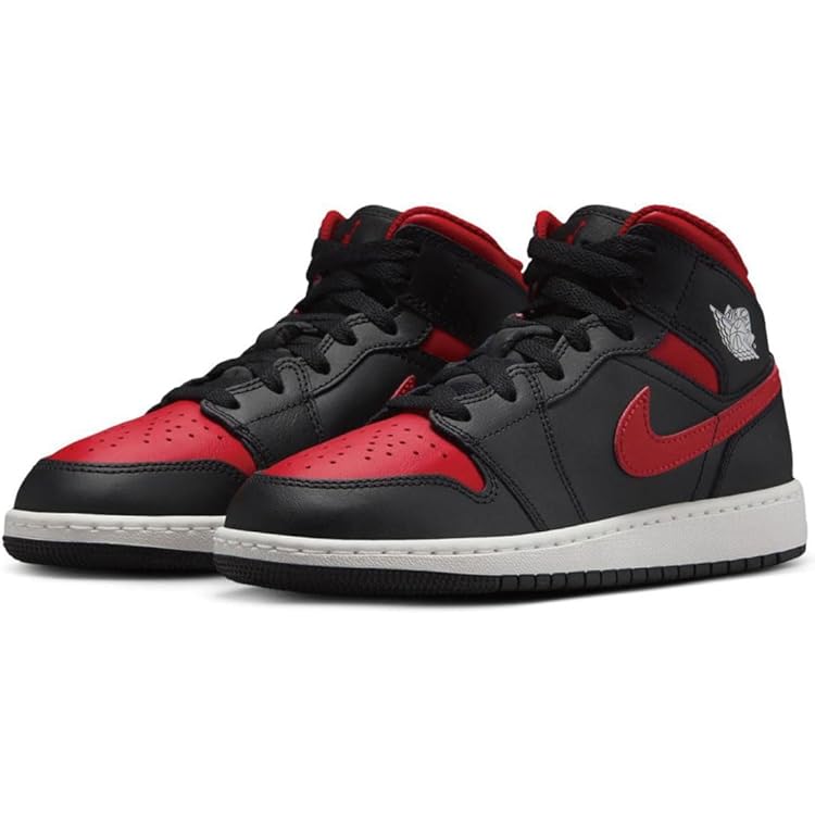 Amazon | [ナイキ] エア ジョーダン 1 ミッド GS J AIR JORDAN 1 MID