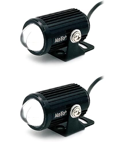 Amazon | バイク 広角照射 ヘッドライト LED ポジション 補助ランプ