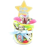 おむつケーキ ワンピース ルフィ チョッパー onepiece 1段 出産祝い ベビーギフト タオル ぬいぐるみ onepiece1