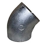 JFE継手 白 ねじ込み45度エルボ 10A (10個入り)