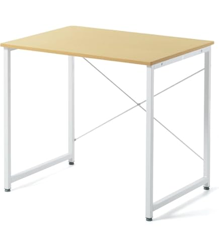 Amazon.co.jp: 永井興産 パソコンデスク 幅85cm×奥行40cm