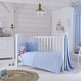 Izziwotnot Blue Gift 5 piece Bedding Bale by Izziwotnot