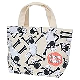 ひつじのショーン[ランチバッグ]マチ付バッグ/ショーンいっぱい