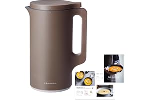 ［日本正規品］recolte レコルト 自動調理ポット スープメーカー 大容量 約600ml 30レシピ 豆乳メーカー 全自動 ポタージュ 洗いやすい 多機能 レシピ本付き 離乳食 おかゆ 加熱式 RSY-2 (MBR)
