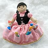 布絵本　布人形 変身人形 フリップオーバードール 白雪姫と7人の小人  お話の世界