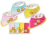 Best Baby Bibs, Bandana Bib - Ideal for Drooling, Teething Baby Girls - 100% Cotton Drool Bibs Gifts