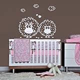 Wall Vinyl Sticker Decals Decor Art Nursery Kids Baby Sheeps Decal Clouds Funny (Z1780) by StickersF