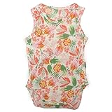 Ocean＆Ground Girlsノースリーブメッシュボディシャツ ピンク 80