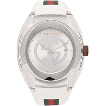 グッチ 腕時計 SYNCインターロッキングG シェリーライン 白色　ユニセックス グッチ 腕時計 SYNCインターロッキングG シェリーライン 白色 ユニ