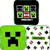 MINECRAFT ミニタオル ３枚セット マイクラ マインクラフト プチタオル ハンカチ キッズ