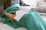 Kpblis?Summer Mermaid Super Soft Blanket for Children Audlt 71"*31" Green [並行輸入品]