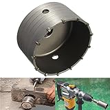ランフィー　160 mm 中空コア ドリル合金穴は、コンクリートのレンガの壁のカッターを見た