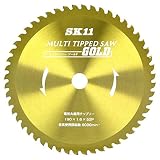 SK11 MULTIチップソーGOLD 電気丸鋸用 190mm 190X52P