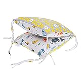 Dovewill ベビーカー　ベビーベット　綿　快適　柔らかい　バンパー　枕　ピロー　クッション　5色選べる - 動物柄