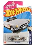 Hot Wheels 1956 コルベット バービー (グレー) HW スクリーンタイム 3/10、ダイキャストカー