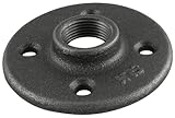 B K Mueller521-608BGBlack Iron Floor Flange-2" BLACK FLANGE (並行輸入品)