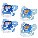 Dr. Brown's 4 Piece Prevent Butterfly Stage 2 Pacifier, Blue, 6-12 Month by Dr. Brown's [並行輸入品]