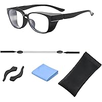 Amazon | [FOROMONE] 【 飛沫防止 第二世代】 花粉防止 メガネ