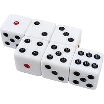 Amazon | Boono サイコロ 15mm ダイス dice さいころ