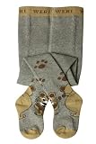 Weri Spezials Baby and Children Tights, Funny Lions in Grey, Size: 6-9 months by Weri Spezials