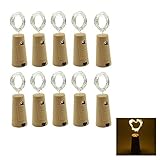 okdeals 10コルクShapedボトルライト75 cmのLEDバッテリーストリップライトロープランプXmas Decor 75cm SF-NN