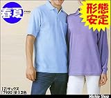 ミチオショップ ACCORD 半袖ポロシャツ(筒袖) 7900 大きいサイズ 三愛 5L 27)バイオレット