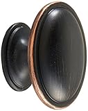Atlas Homewares 316-VB 1.33-Inch Austen Oval Knob from the Austen Collection, Venetian Bronze [並行輸入品