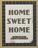 アメリカ ブルックリン発 TWO ARMS (トゥーアームズ) おしゃれ インテリア アートプリントポスター シルクスクリーン Sサイズ Home Sweet Home - Tile ﾎｰﾑｽｳｨｰﾄ