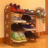 Hakotoyo Plaza シューズラック　4 段　全4色 (ベージュ)