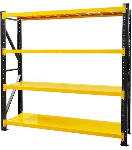 Amazon｜KIKAIYA 【3台】 スチールラック 5段 ブラック 収納 350kg 
