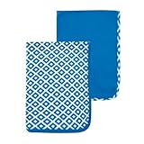Yoga Sprout Receiving Blankets, Blue Elephant, 2 Count by Yoga Sprout [並行輸入品]