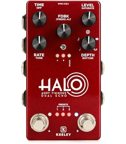 Amazon | Keeley Halo - Andy Timmons デュアルエコーペダル