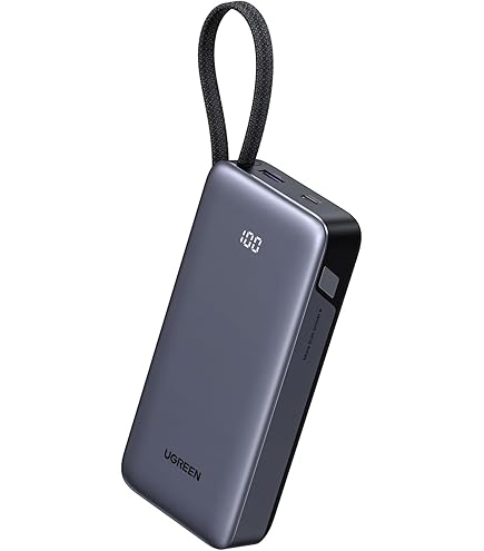 Amazon | Baseus EnerCore 45W 10000mAh 巻取式ケーブル内蔵モバイル